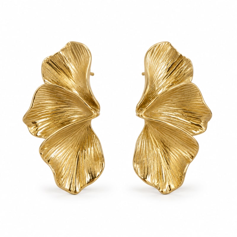 Veya Leaf Earrings  Bay