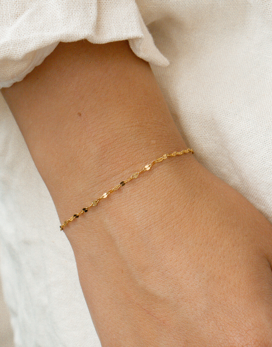 Erika - Guld Armbånd