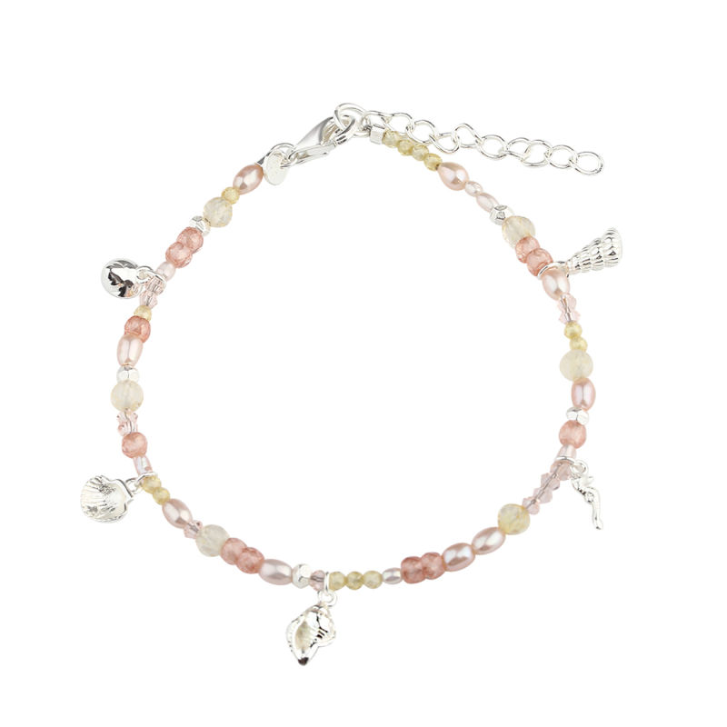 Costa Rose Bracelet  Silver