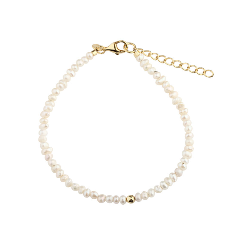 Love Pearls Bracelet  Golden