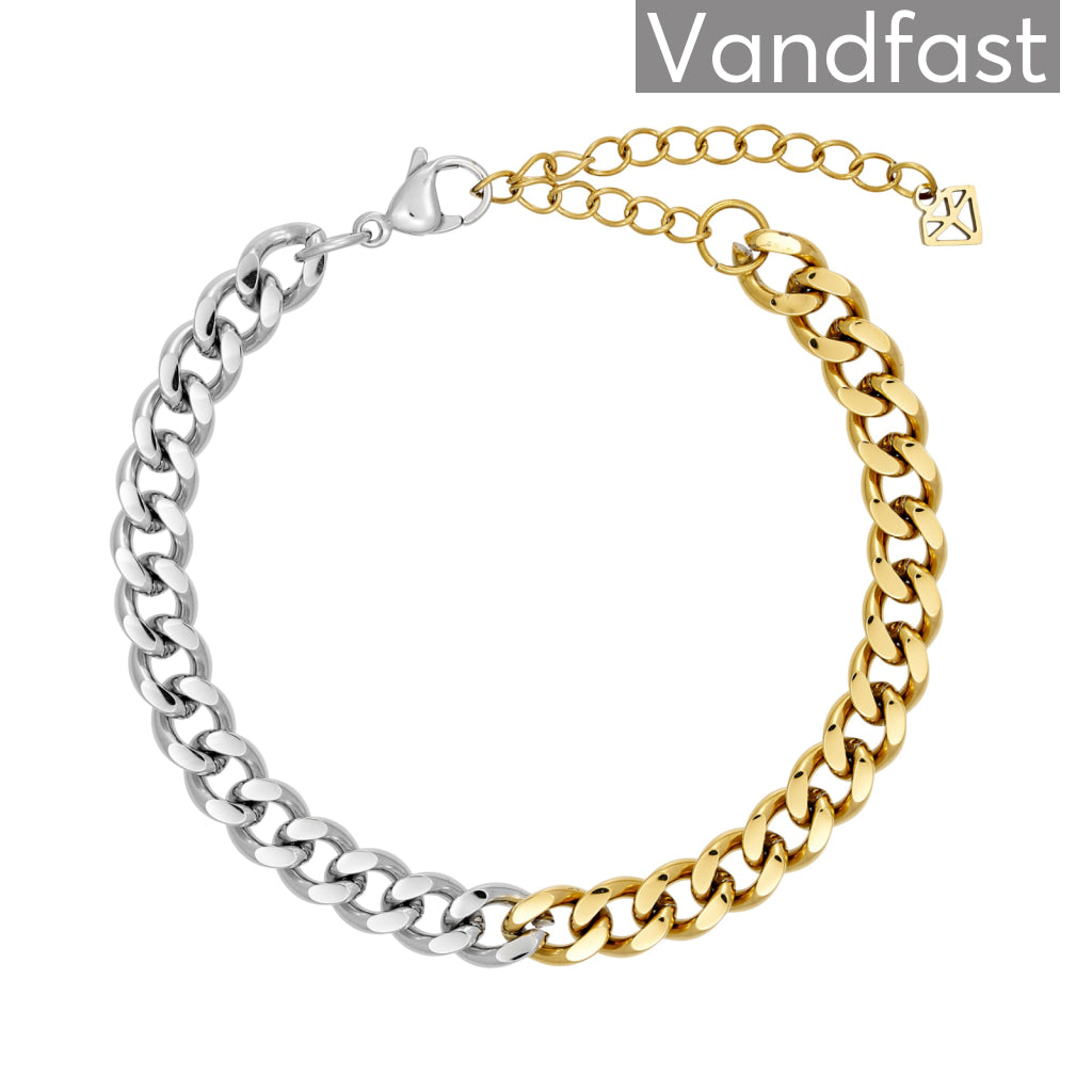 Annebrauner Chunky Panzer Mix Armbånd