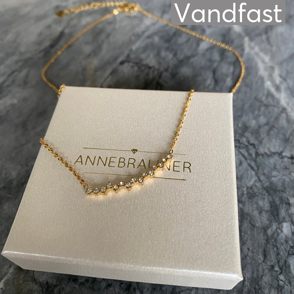 Annebrauner Tiana Halskæde 18k Guldbelagt
