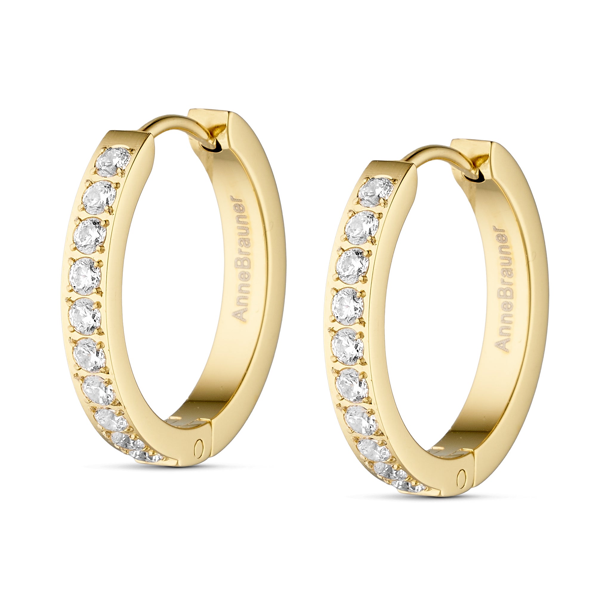 Annebrauner Creole Line 20 Mm 18k Guldbelagt