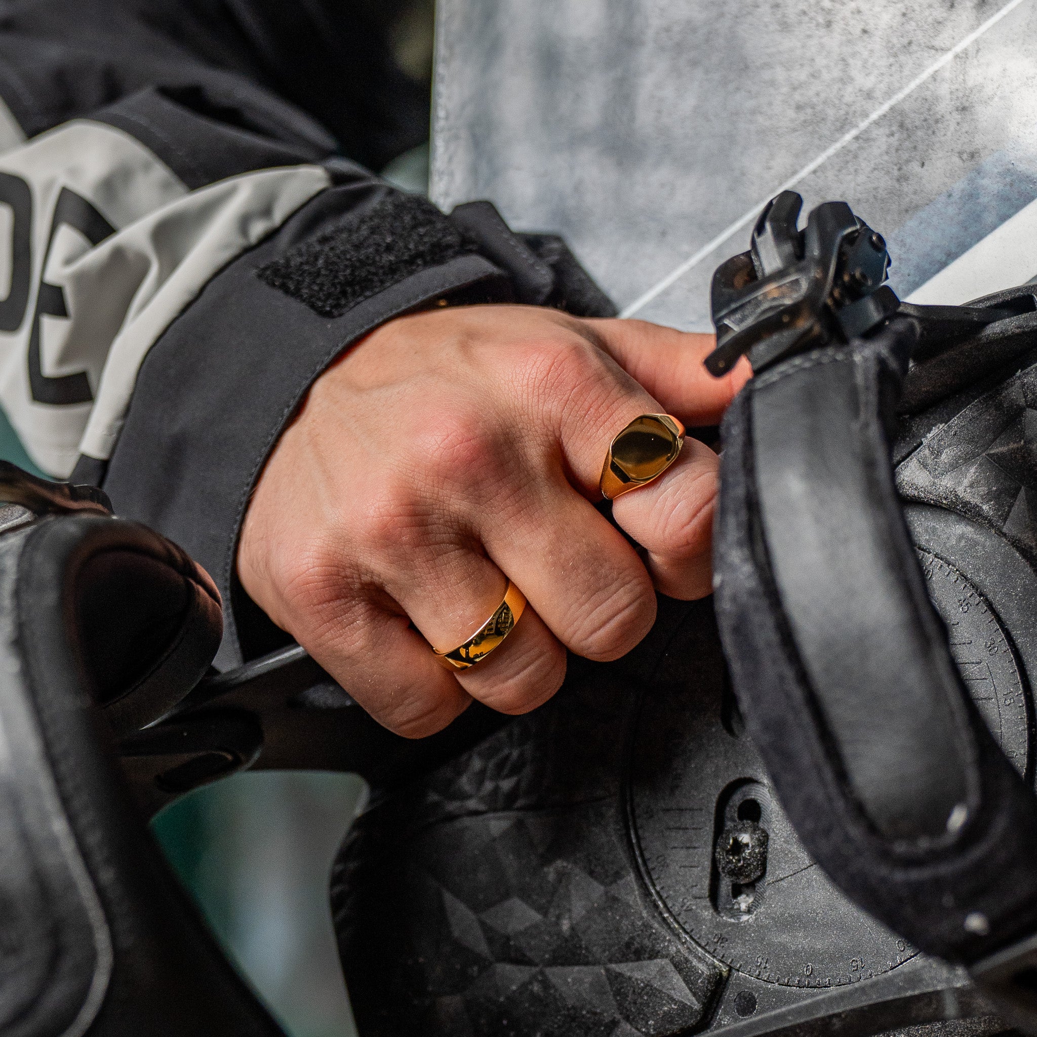Classic Signet Ring Guld - Str 6 - Herre - Northern Legacy