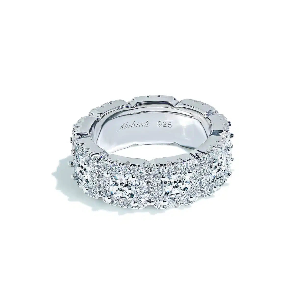 Oxford Prinsesse Round Cut Eternity Ring - 48