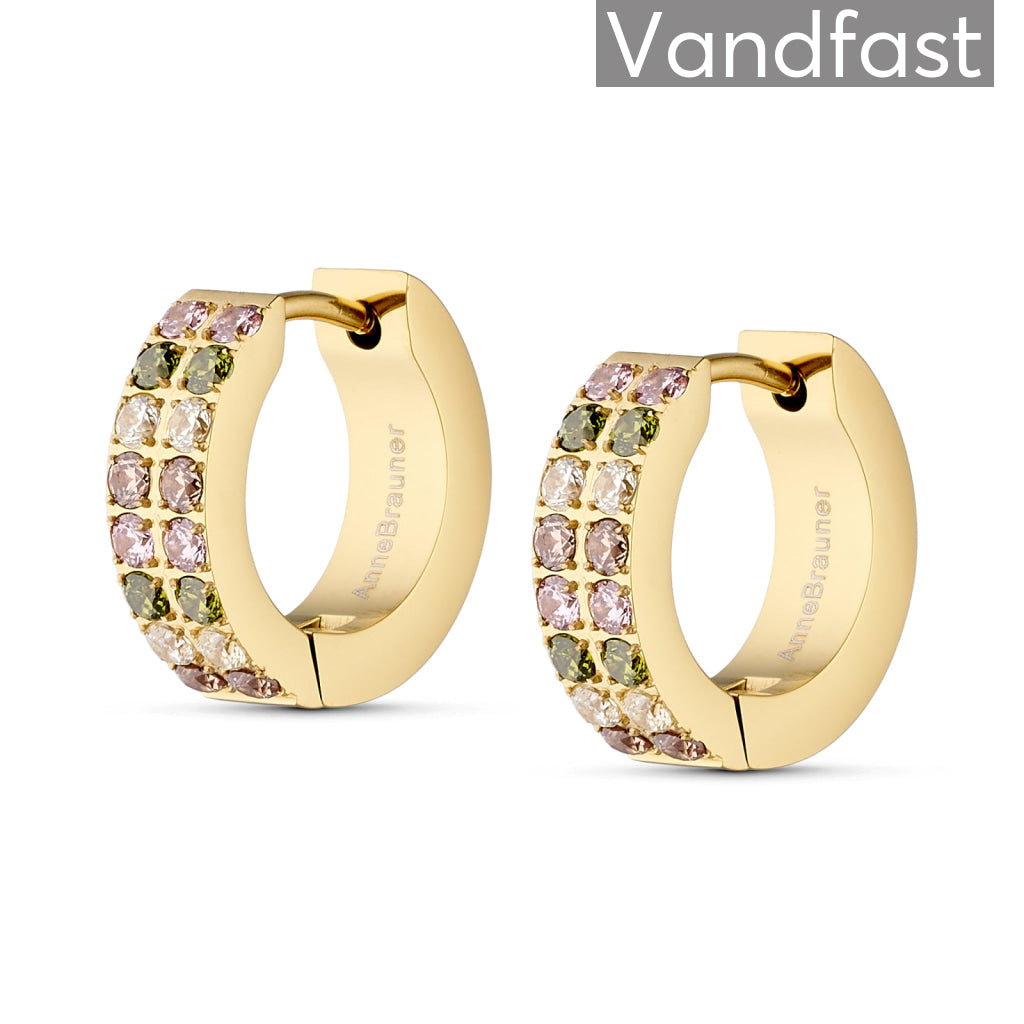 Annebrauner Creole Double Line Limited Edition 18k Guldbelagt