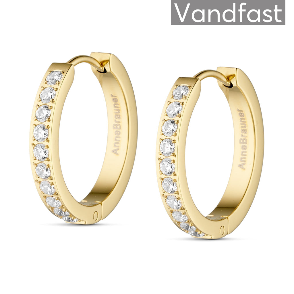 Annebrauner Creole Line 20 Mm 18k Guldbelagt
