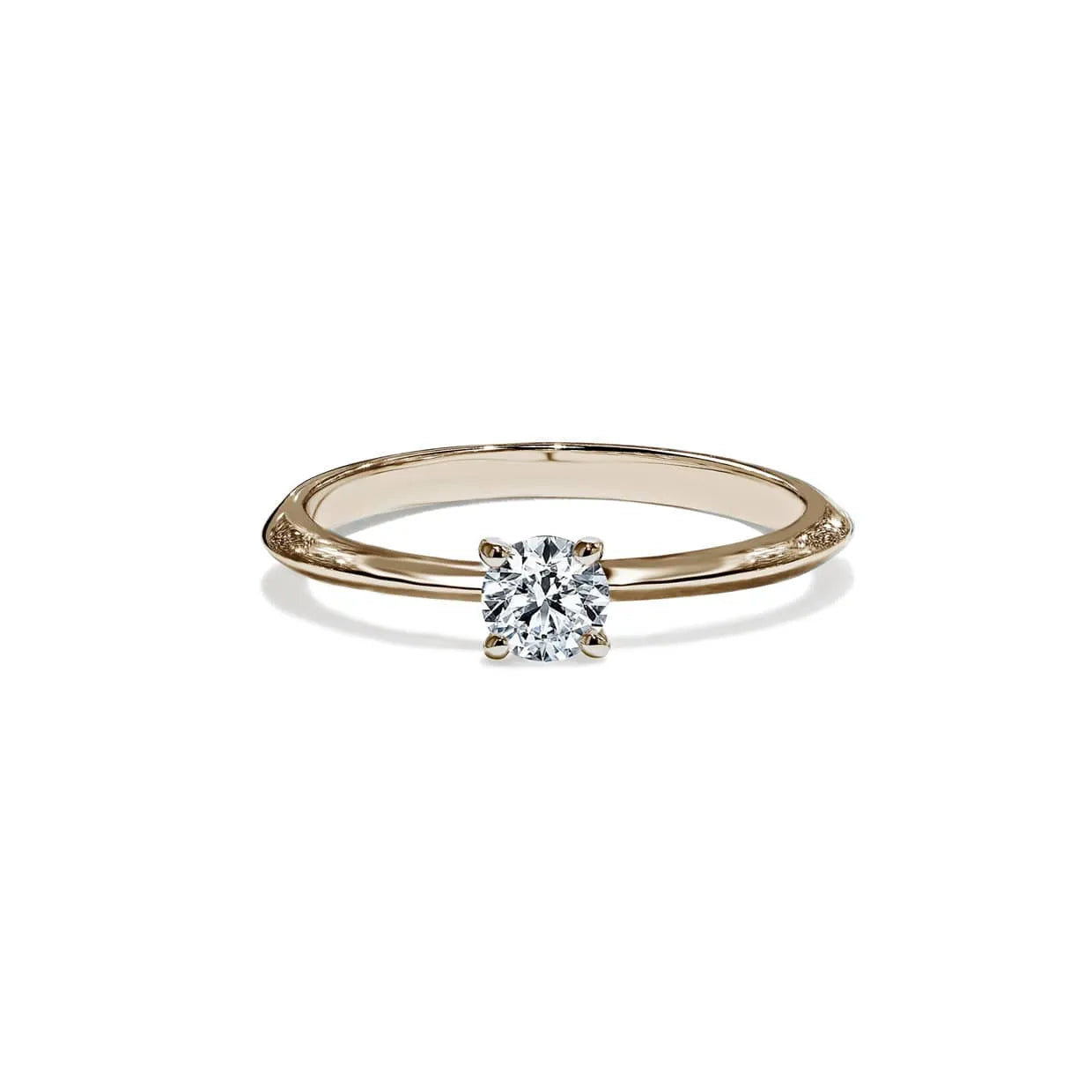 Oxford Rund Solitaire Ring - 48