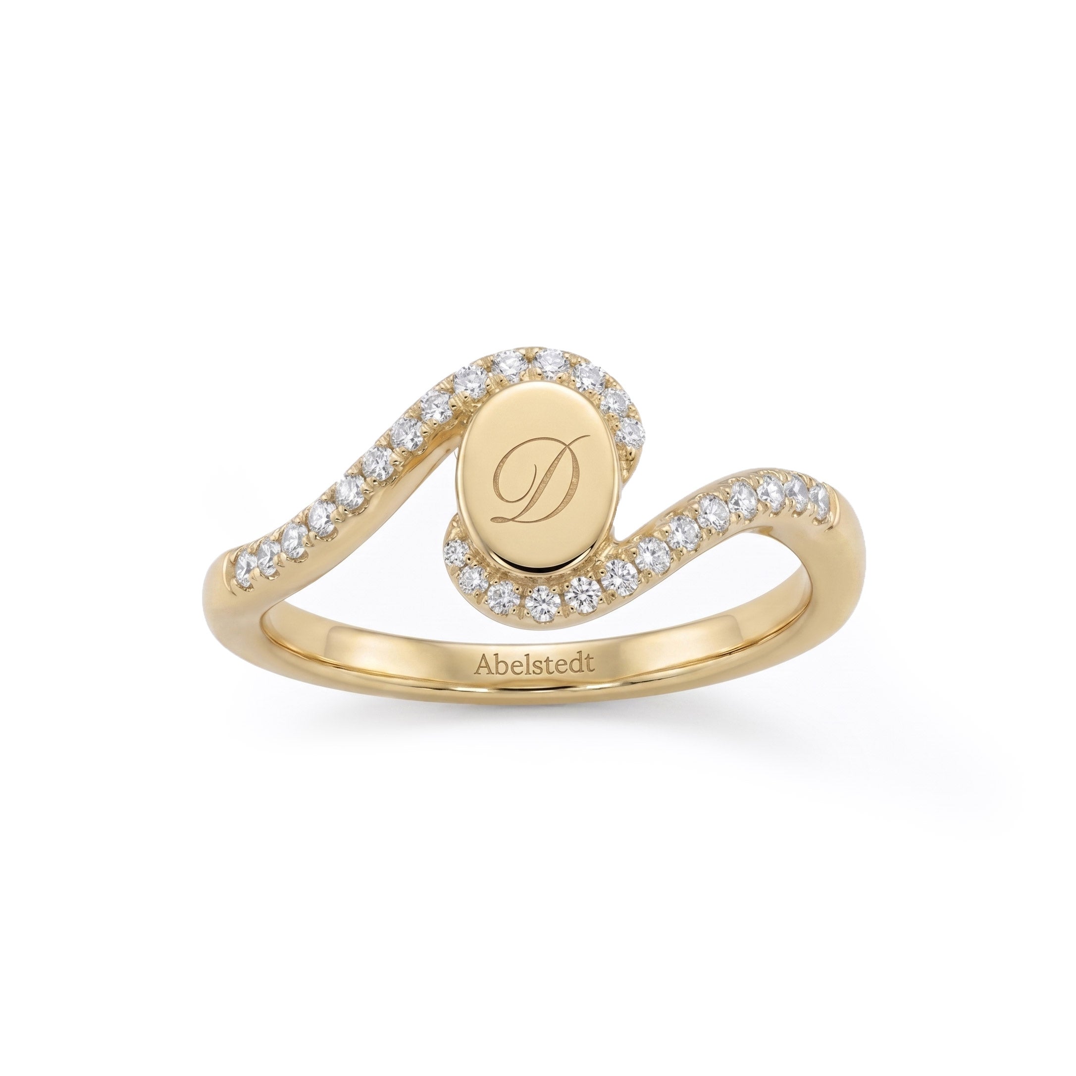 Signature Letter Ring - 48