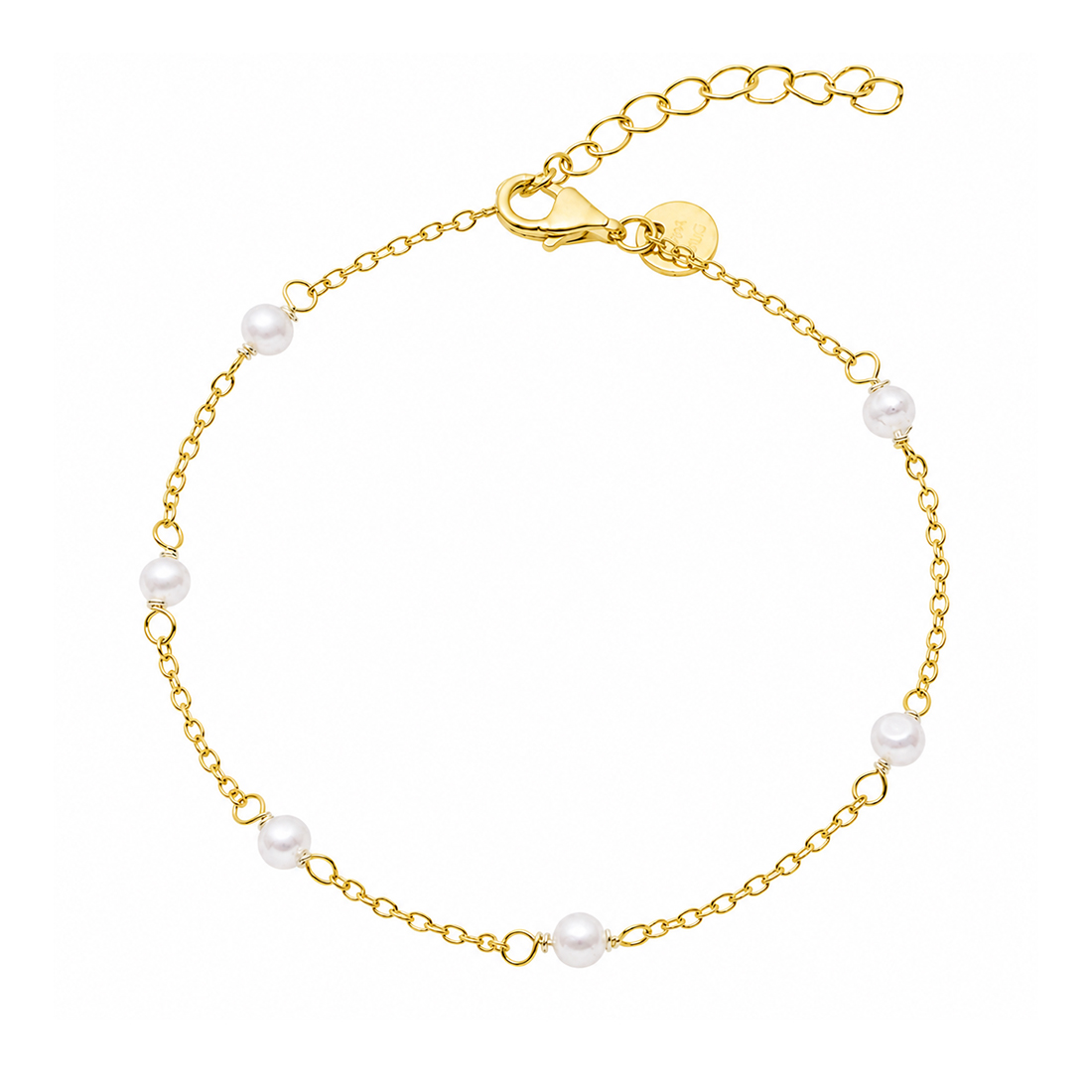 Pearly Bracelet Golden