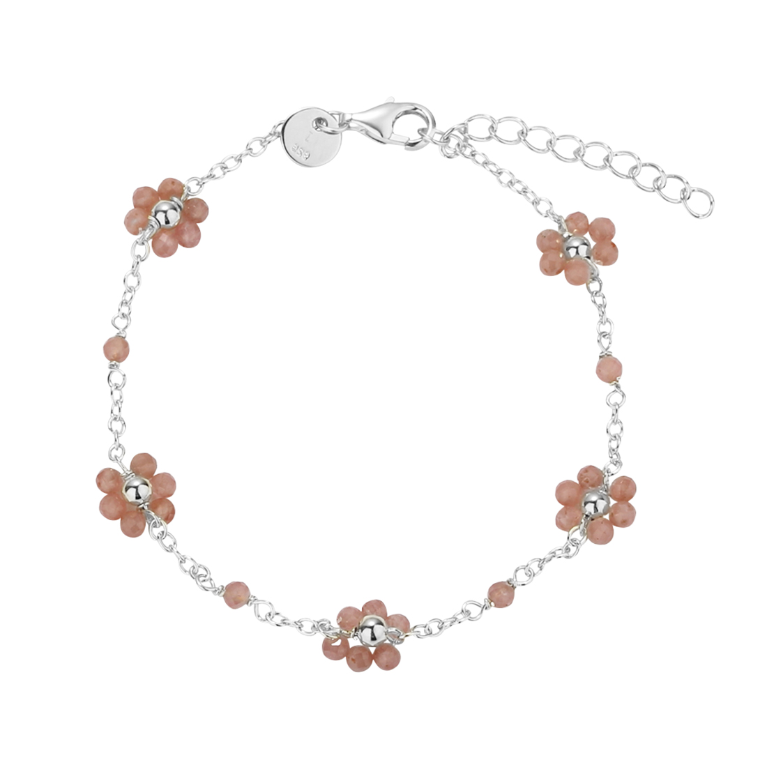Daisy Rose Bracelet Silver